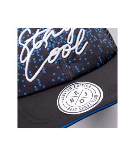 Casquette De Baseball Logan Enfant Noir Bleu Marine Foncé Bejo