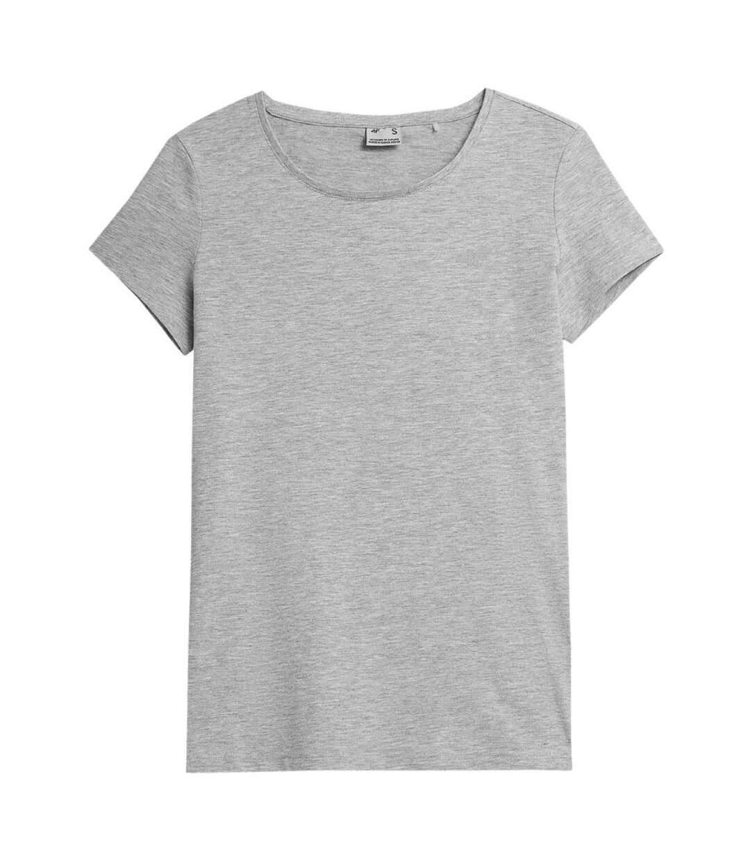 T-shirt H4l22 Tsd350 Femme Gris 4F-2