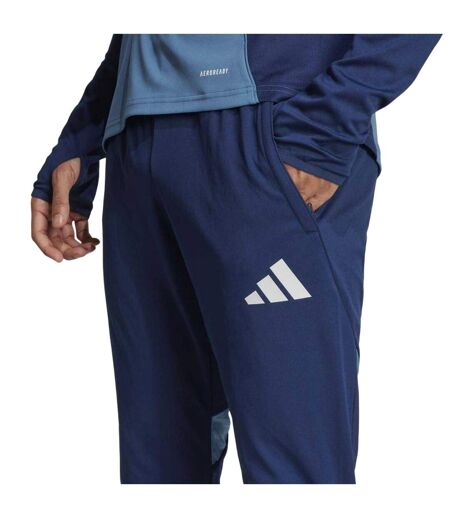 Mens 25/26 Adidas Tapered Tracksuit Bottoms Blue Arsenal