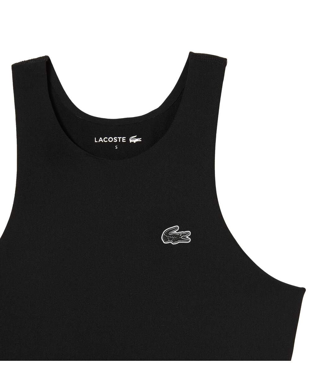 Brassière de sport femme noir Lacoste-3
