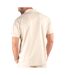 Chemise manches courtes beige homme paname brothers dov - xs-2