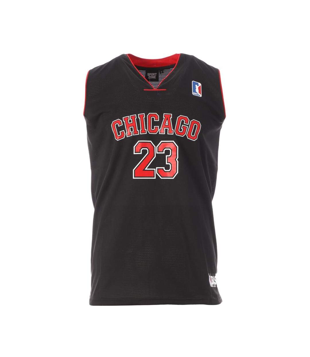 Chicago 23 Maillot de basket Noir Homme Sport Zone - L-1