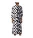 Womens/ladies Danotta Wrap Dress Black White Hugo Boss-2