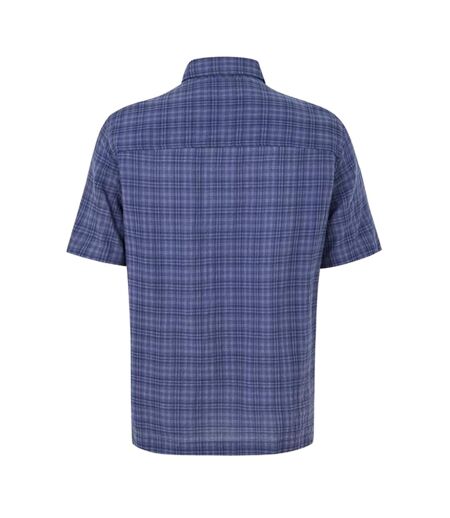 Mens Checked Pocket Shirt Indigo Jack Wills