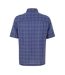 Mens Checked Pocket Shirt Indigo Jack Wills-3