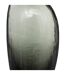 Soliflore en Verre Design Irrégulier 19cm Gris-2