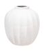 Vase Boule en Céramique Amia 28cm Blanc-1