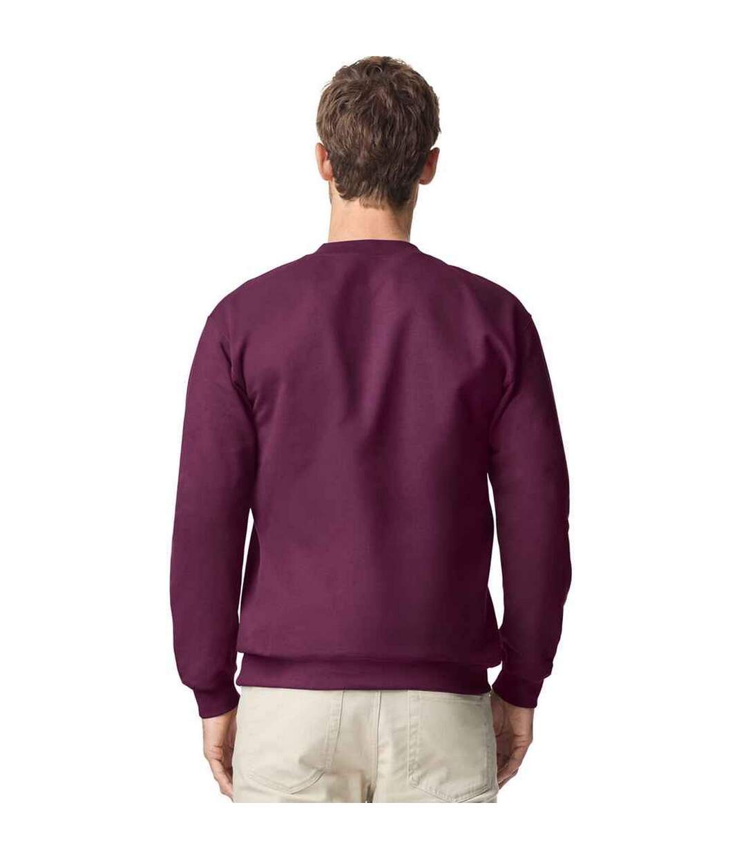 Sweat Softstyle Adulte Pourpre Gildan-2