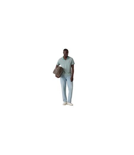 Mens Regular Polo Shirt Slick Blue Guess