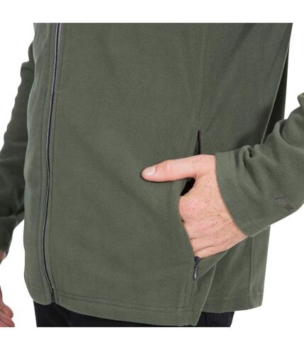 Mens tadwick fleece jacket basil green Trespass