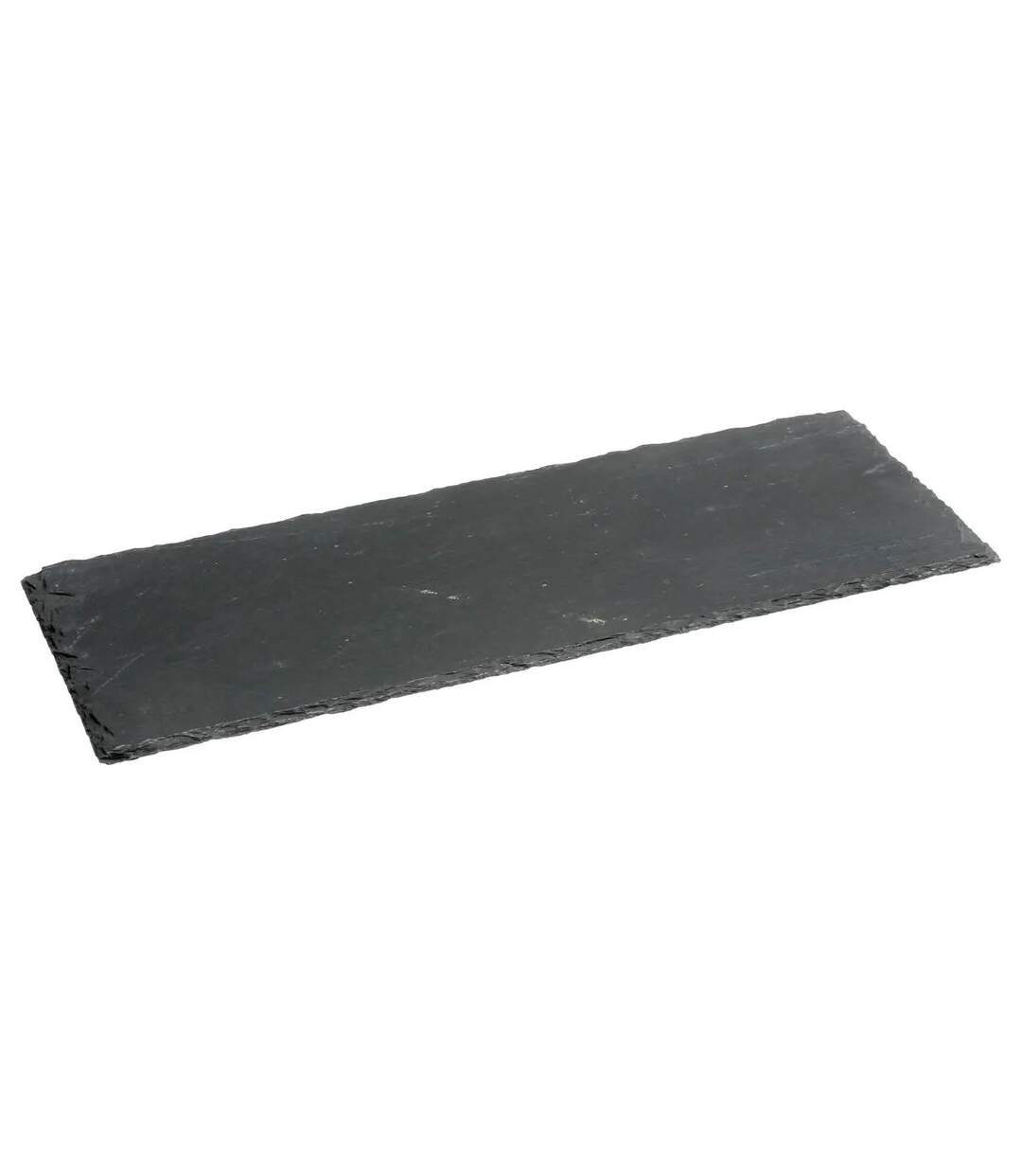 Lot de 6 Assiettes Longues Ardoise 30cm Gris-2