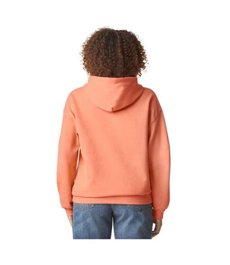 Unisex softstyle midweight hoodie tangerine Gildan