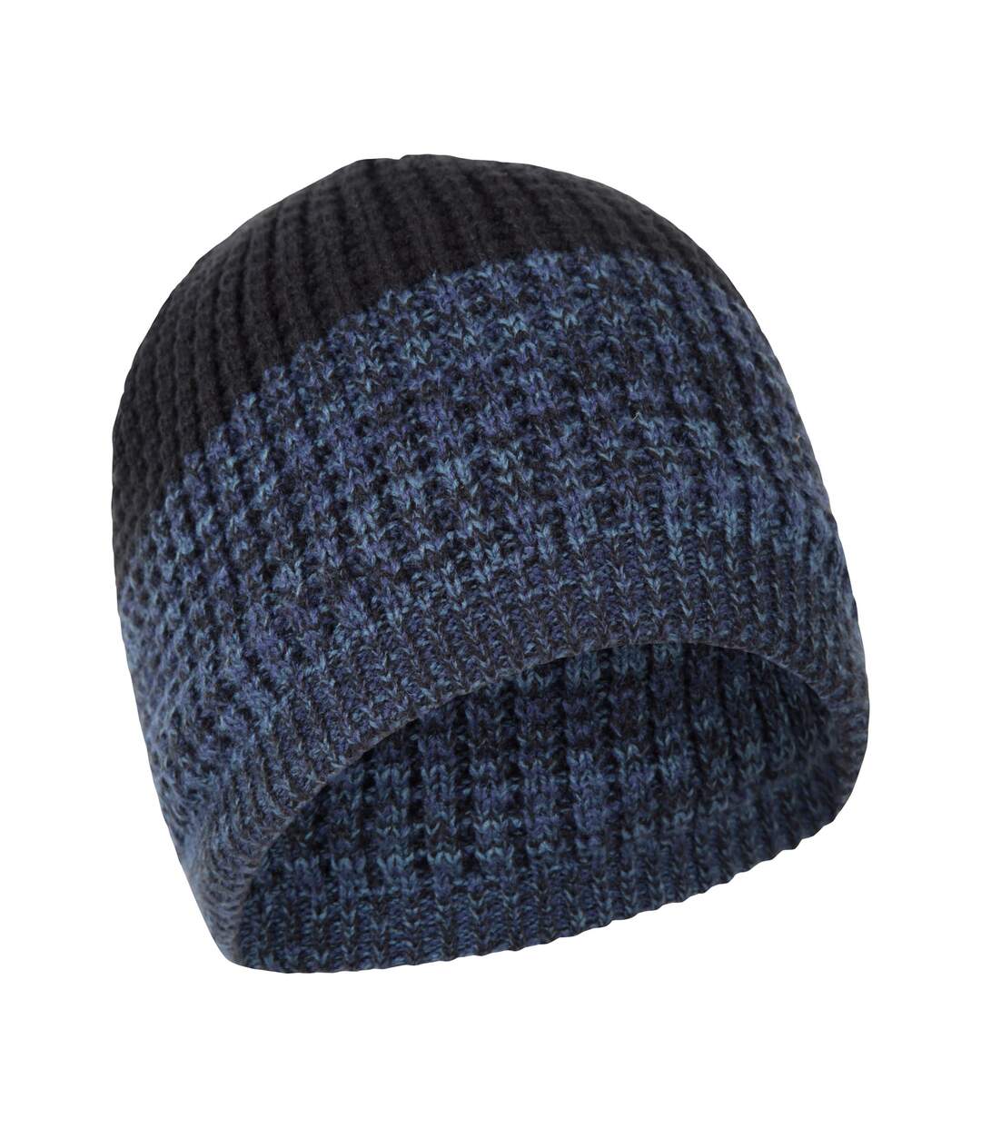 Unisex adult rubix lined beanie navy Mountain Warehouse-3