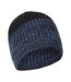 Unisex adult rubix lined beanie navy Mountain Warehouse