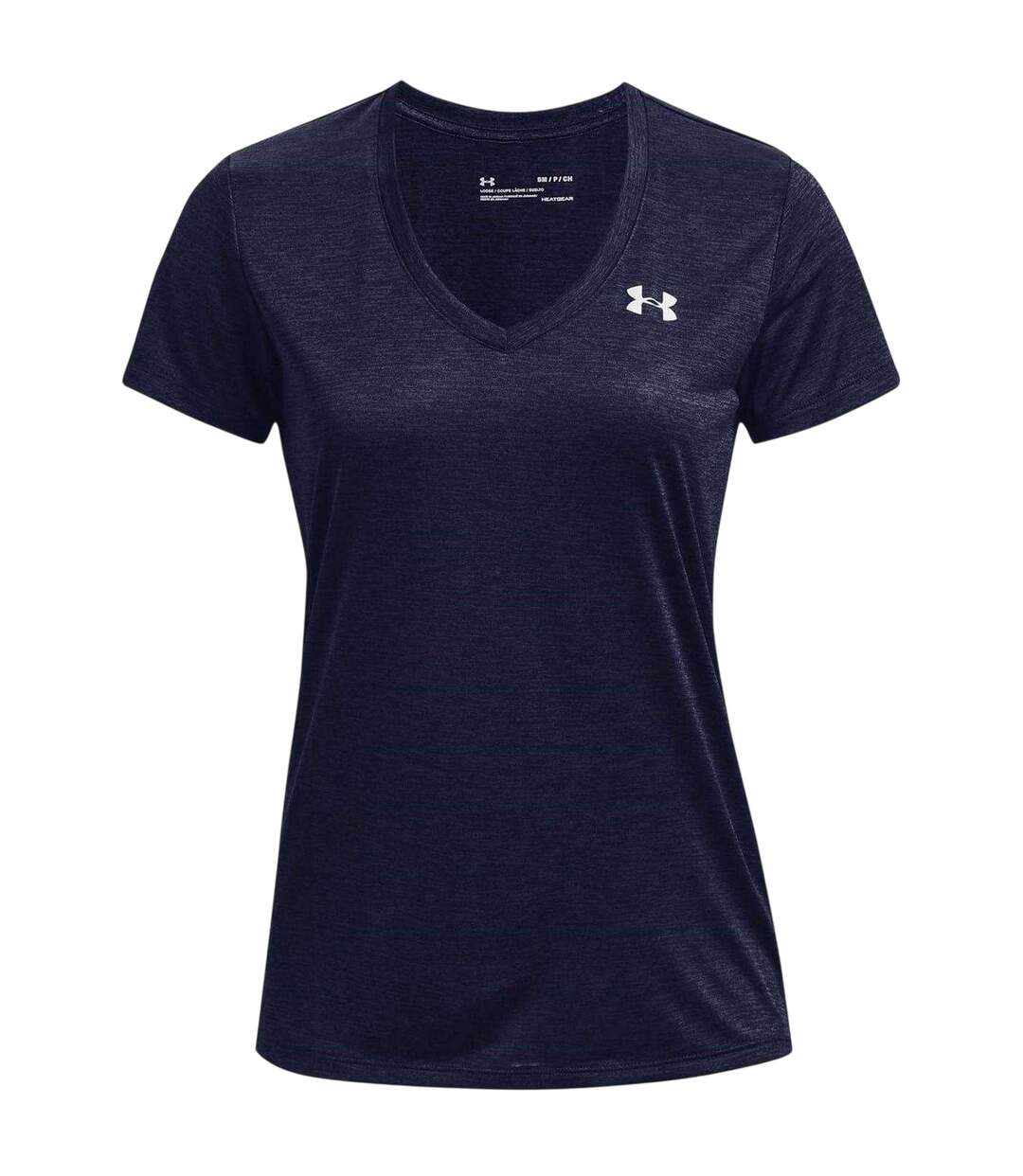 T-shirt Motif/style À Nœud Femme Bleu Nuit Under Armour-1