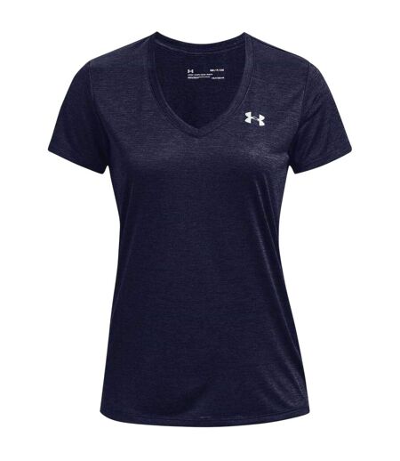 T-shirt Motif/style À Nœud Femme Bleu Nuit Under Armour
