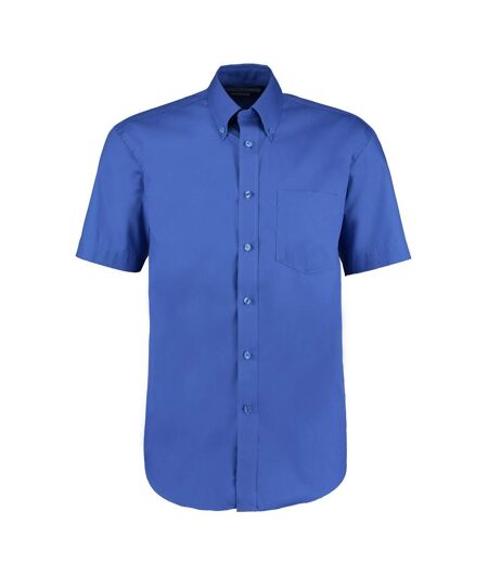 Chemise À Manches Courtes Homme Bleu Roi Kustom Kit