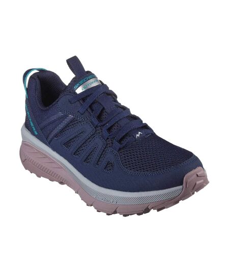 Baskets Motif/style Superposées Femme Bleu Marine Skechers
