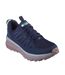 Baskets Motif/style Superposées Femme Bleu Marine Skechers-1