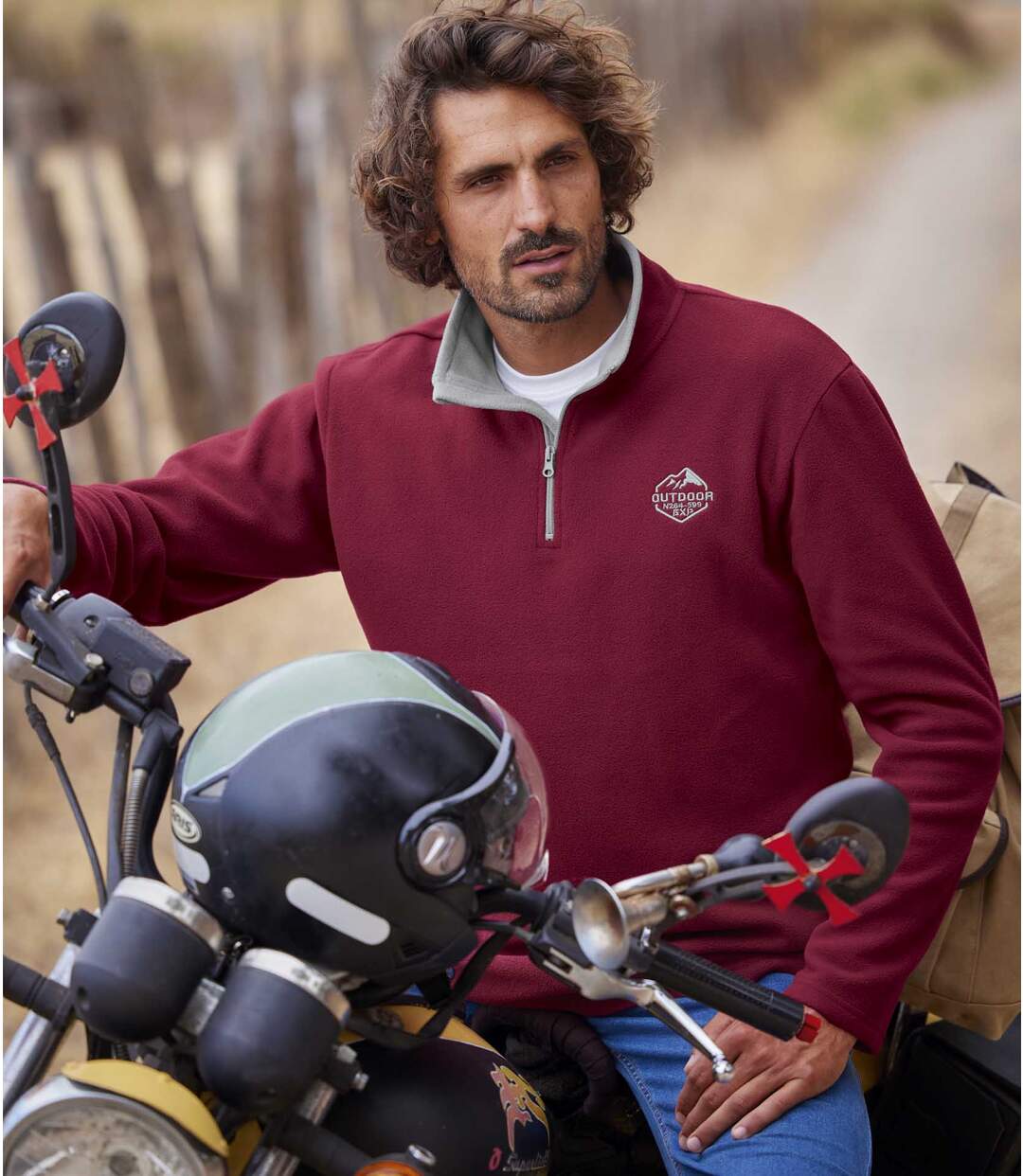 3er-Pack Microfleece-Pullover Outdoor-3