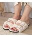 Isotoner Chaussons Mules ouvertes femme amorti talon, confort à la marche-2