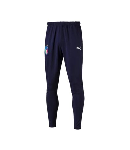 Pantalon bleu homme Puma FIGC Italia