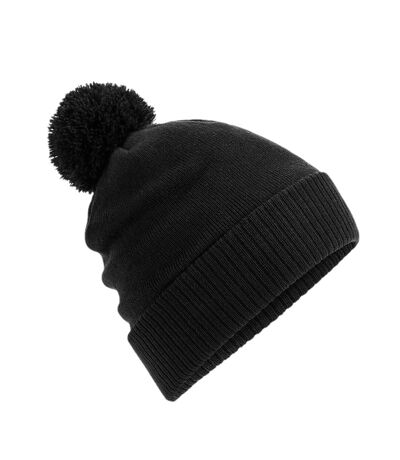 Bonnet snowstar noir Beechfield