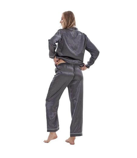 Ensemble De Pyjama Long Femme Étain Keanu