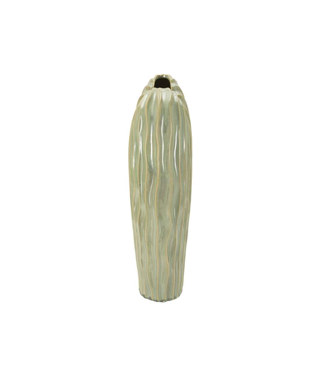Vase en Céramique Venice 46cm Vert-3