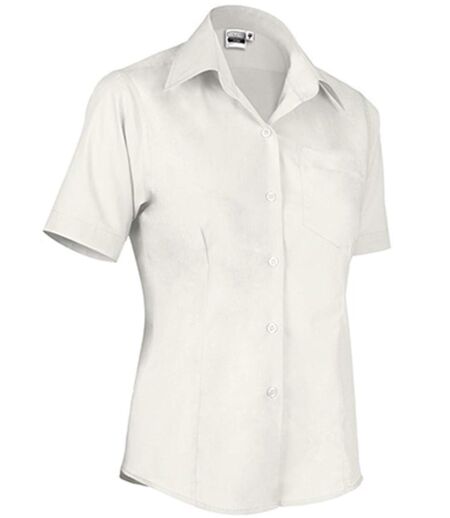 Chemise manches courtes - Femme - STAR MC - blanc cassé ivoire