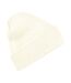 Bonnet Adulte Blanc Doux Beechfield-1