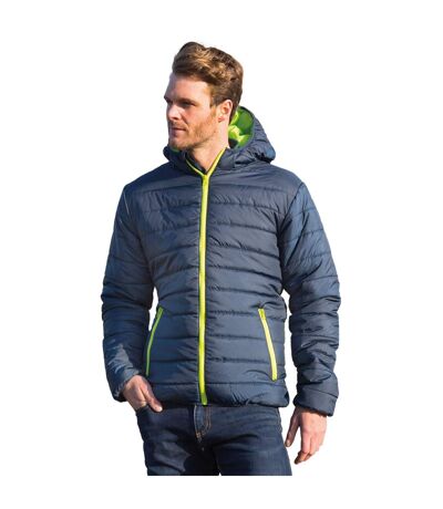 Core Doudoune Matelassée Hommes Bleu Marine Vert Result