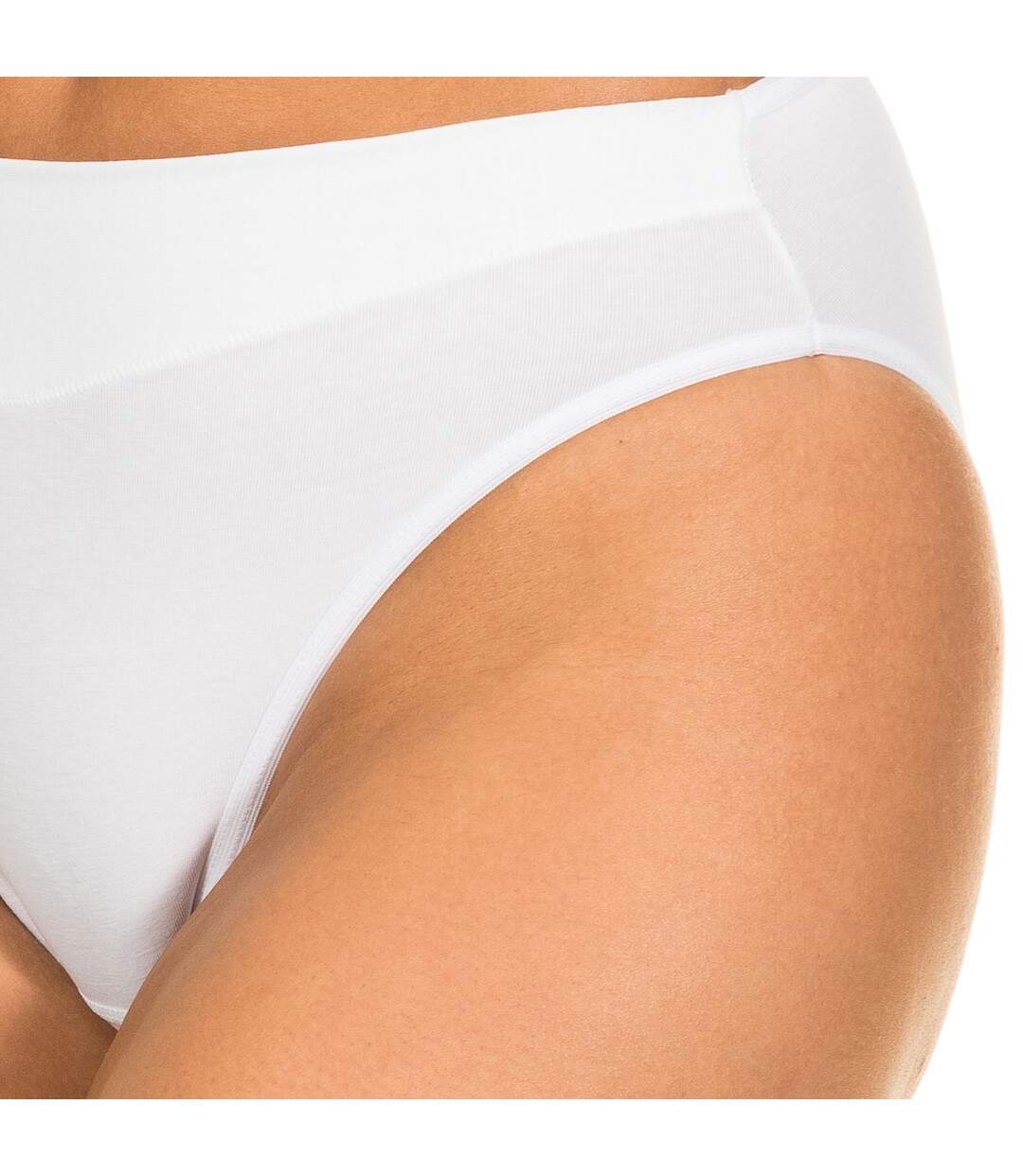 Supreme mid-waist anti-pilling treatment panties for women 1034523