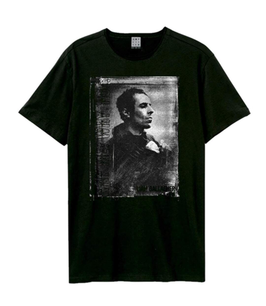 T-shirt Why Me Portrait Adulte Noir Amplified-1
