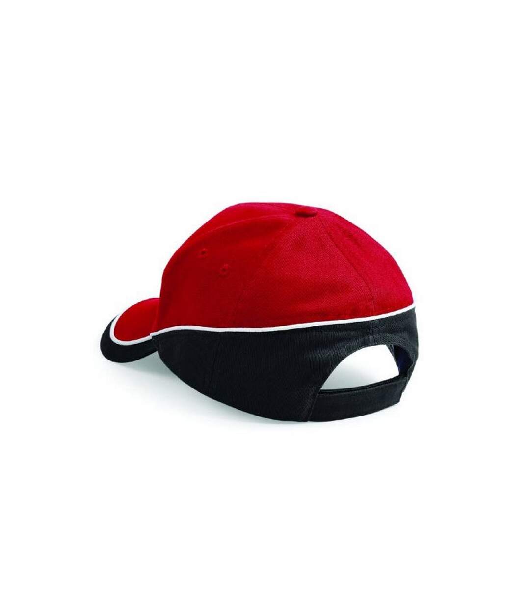 Lot de 2  casquettes de sport adulte rouge classique Beechfiel-2