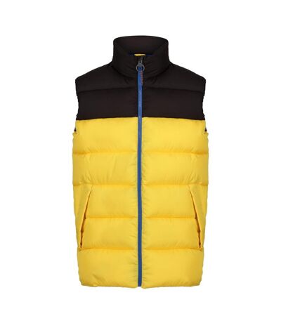 Regatta Mens Vintage Colour Block Vest (Solar/Black) - UTRG9522