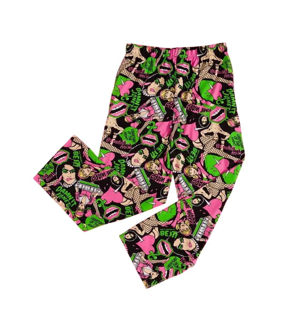 Mens All-over Print Lounge Pants Multicoloured The Rocky Horror Picture Show-2
