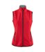 Womens/ladies Trial Softshell Gilet Red Printer-2