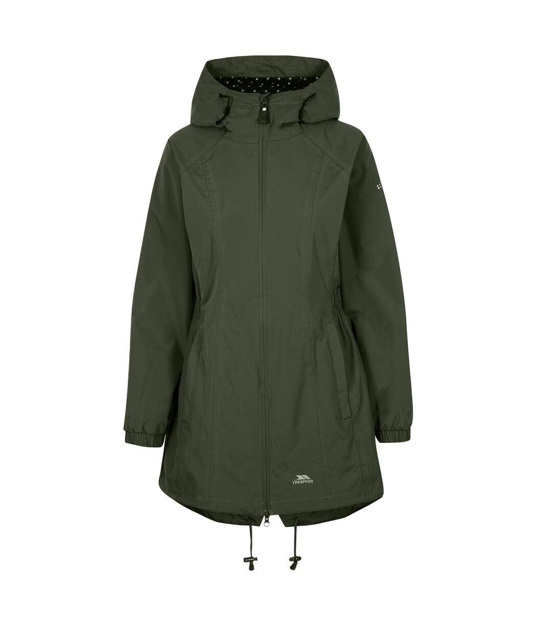 Womens/ladies Waterproof Shell Jacket Spruce Green Trespass-1