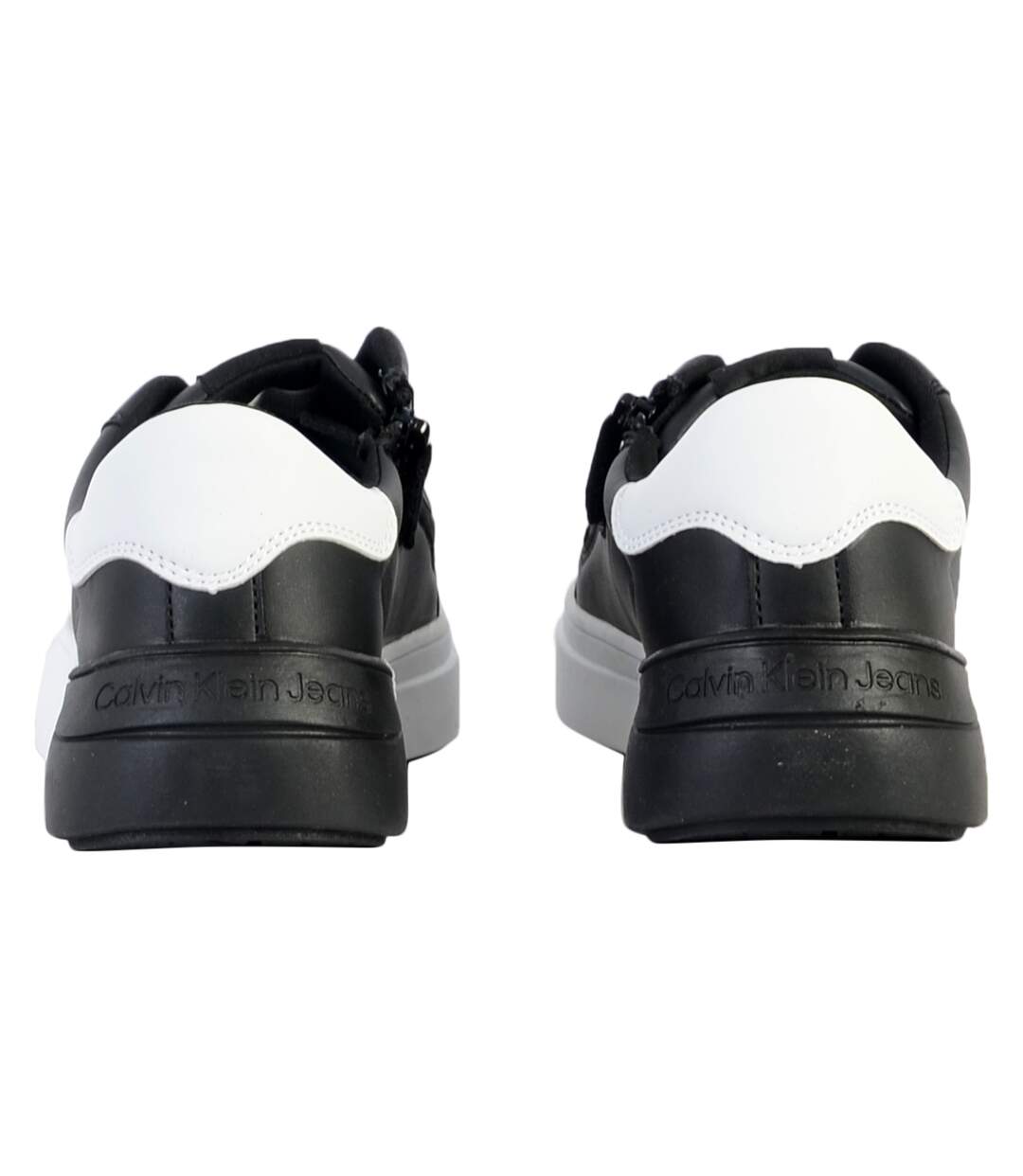 Basket Cuir Calvin Klein Jeans Juniors Low Cut Lace-up 2022-4