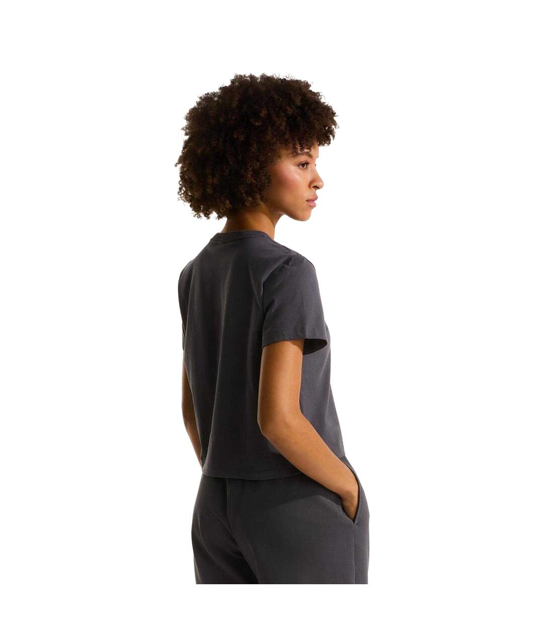 T-shirt Femme Gris Anthracite The North Face-4