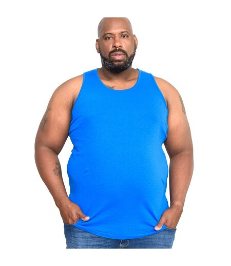 Duke Mens Fabio-2 Kingsize Muscle Vest (Blue) - UTDC172