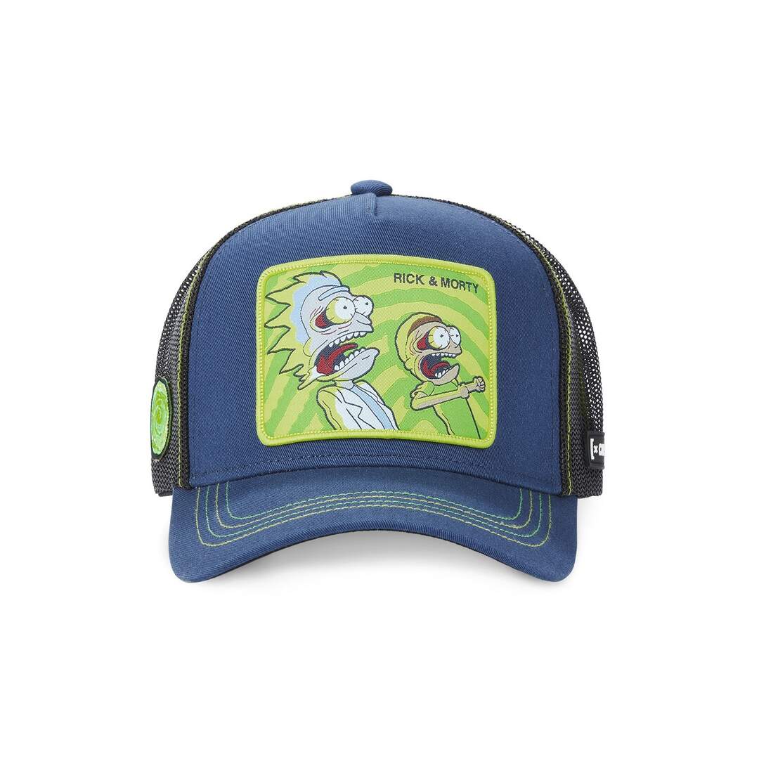 Casquette trucker Rick et Morty Psy Capslab-2