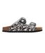 Sandales Ajustables À Double Sangle Motif/style Floral Mia Femme Blanc Cassé Noir Floral Regatta-2