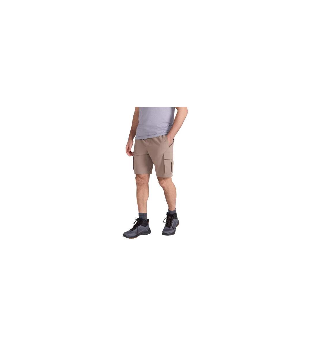 Mens Everyday Cargo Shorts Beige Mountain Warehouse-1