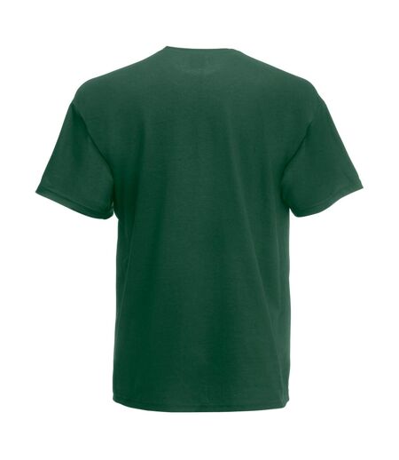 Fruit Of The Loom Mens Valueweight Short Sleeve T-Shirt (Bottle Green)