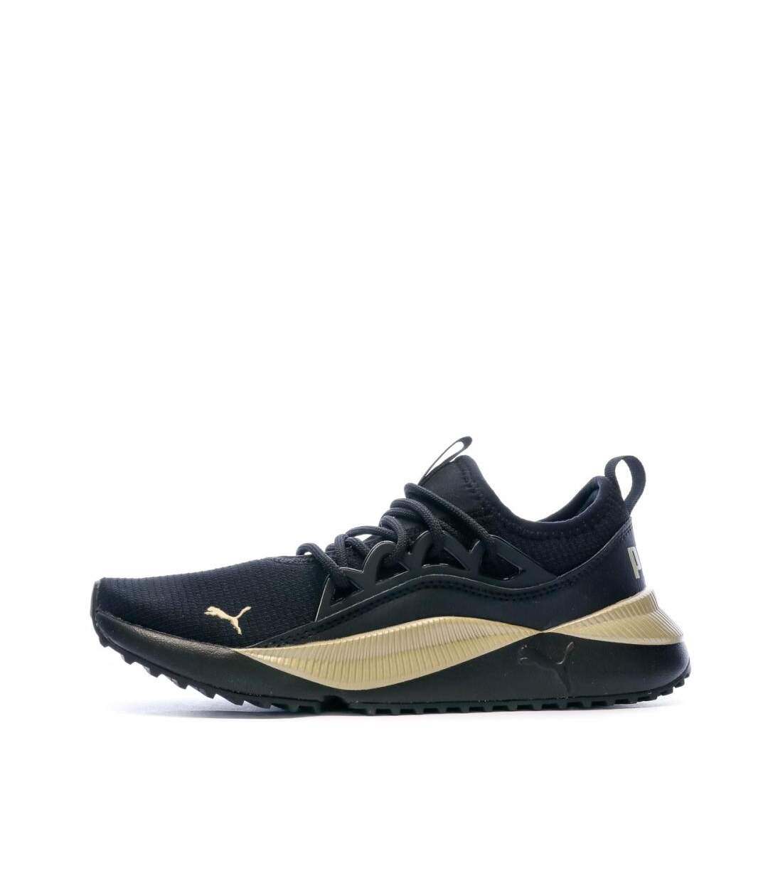Basket noire/doré femme puma pacer future-1