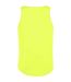 Mens tank top electric yellow AWDis Cool