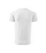 T-shirt Basic Homme Blanc Adler-2