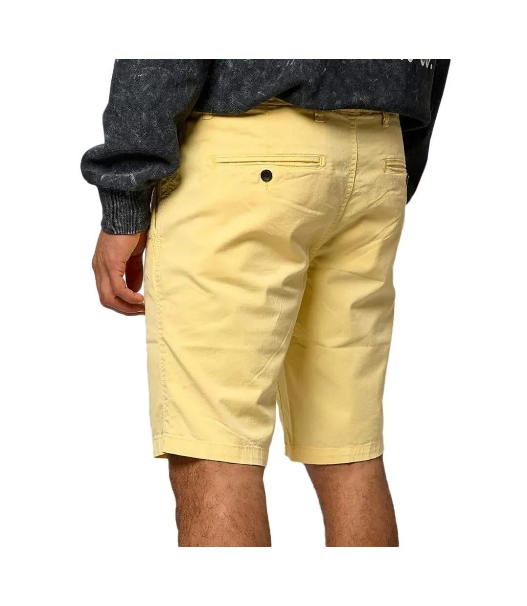 Short jaune homme kaporal macon-2